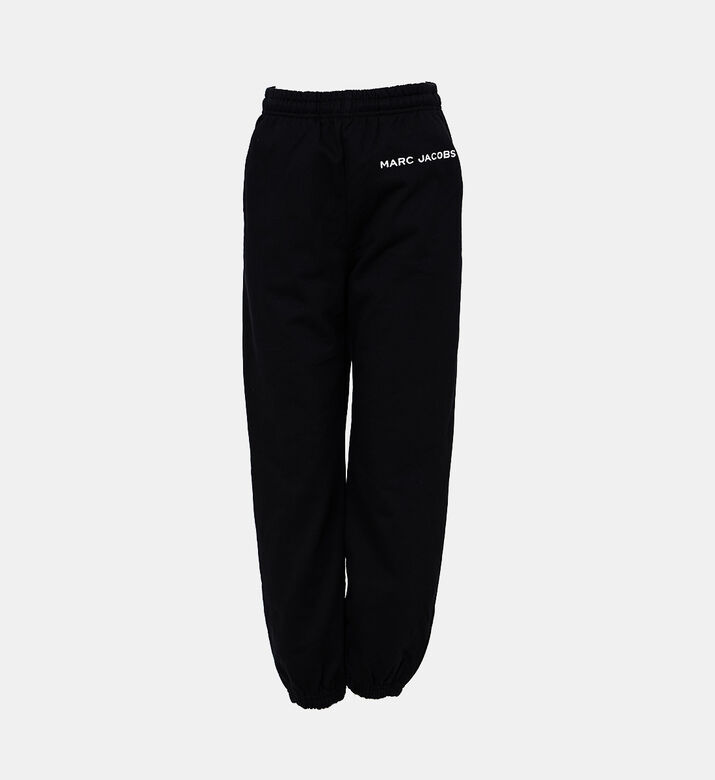 Leg Logo-embroidery Sweatpants