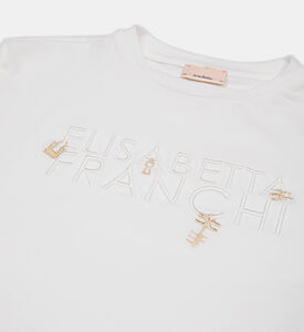 تيشيرت قطن بأكمام قصيرة