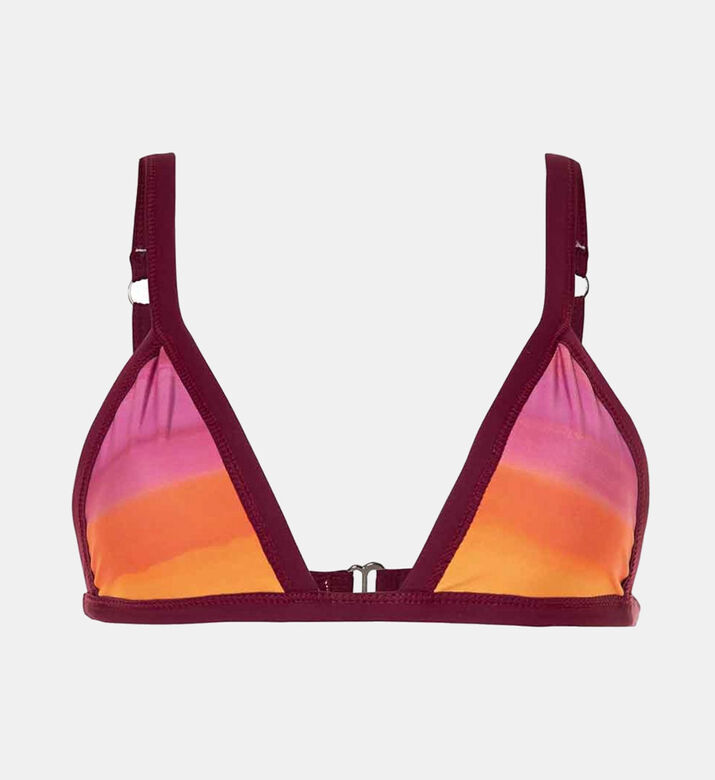 Eggplant Sierra Fixed Bikini Top