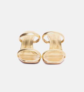 صندل بكعب عالٍ كريستال كيس