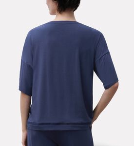 Chantelle Relaxed Silhouette Lounge T-shirt, Blue, Xl, Model View