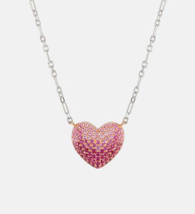 Crysalis Cubis Zircona Heart Necklace