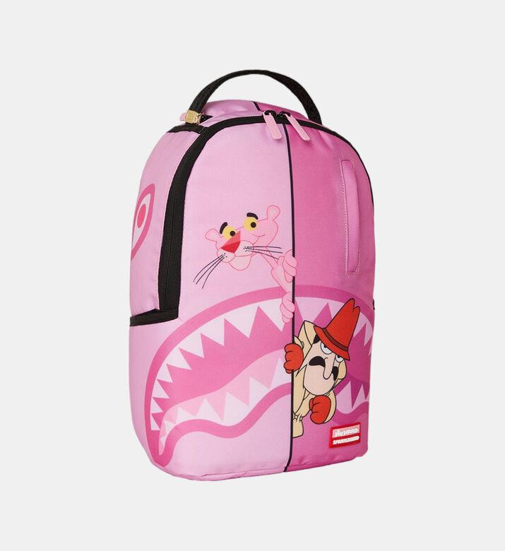 Pink Panther And Inspector Clouseau Shark Backpack