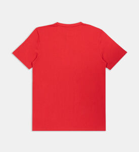 Contrasting Logo Short-sleeve T-shirt