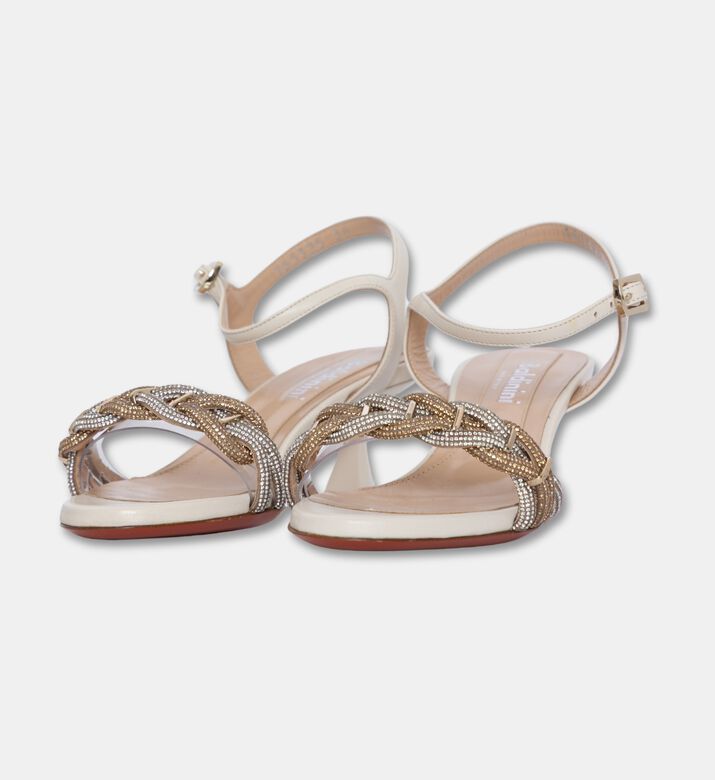 Baldinini Shoes Sandal Heel, Beige, Eu-37, Packshot View