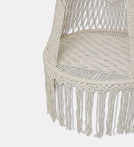 Home Deco and More Luna Natural Cotton Cord Swing, Packshot View