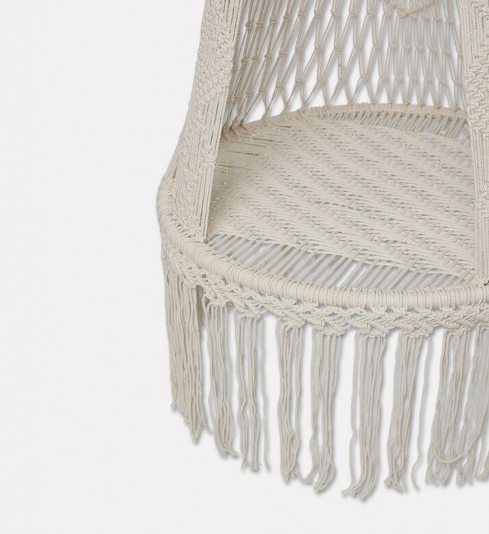 Home Deco and More Luna Natural Cotton Cord Swing, Packshot View