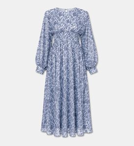 Poca and Poca Printed Long-sleeve Maxi Dress, Packshot View