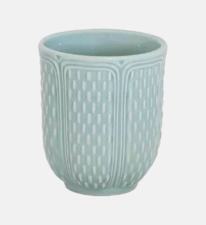 Gien Tea Cup Celadon, Packshot View