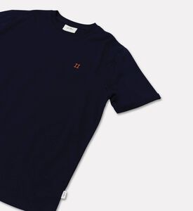 Les Deux Stitched Sleeve T-shirt, Navy, 13-14y, Packshot View