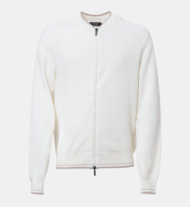 سترة بومبر بخيوط قطن نقي