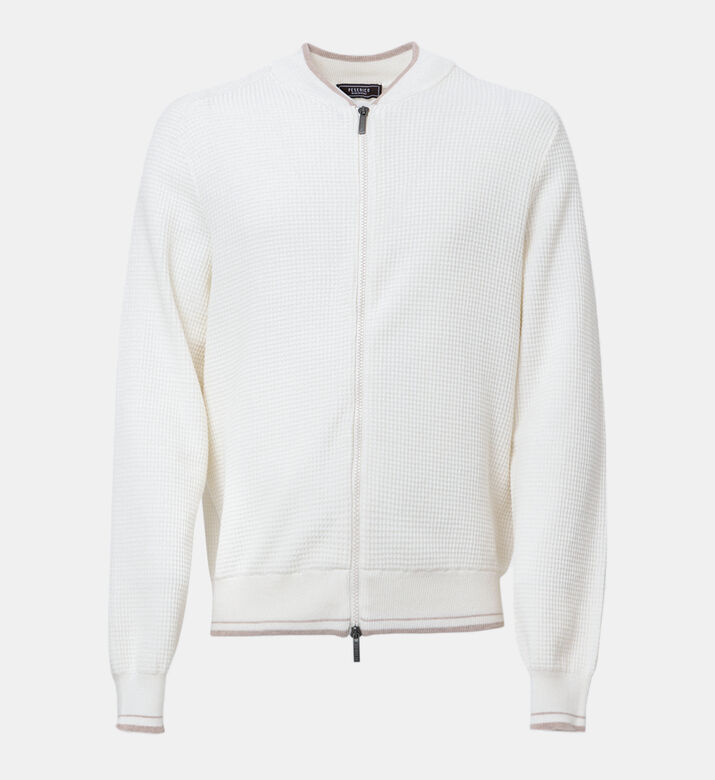 سترة بومبر بخيوط قطن نقي