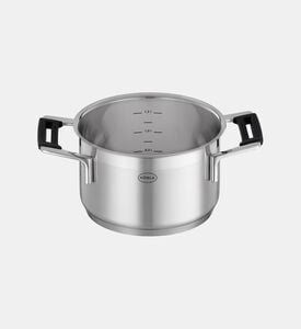 Roesle High Casserole, Silver, 16cm, Packshot View Roesle High Casserole, Silver, 16cm, Packshot View