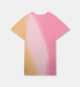 Organic Cotton Gathered Short-sleeve Dress