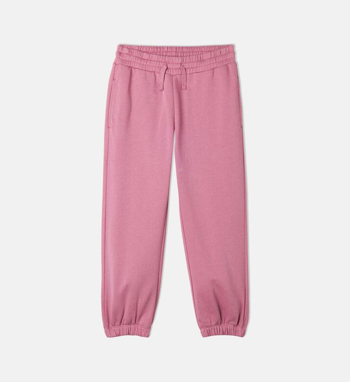 Floral-print Elasticated Waist Jogger Pants