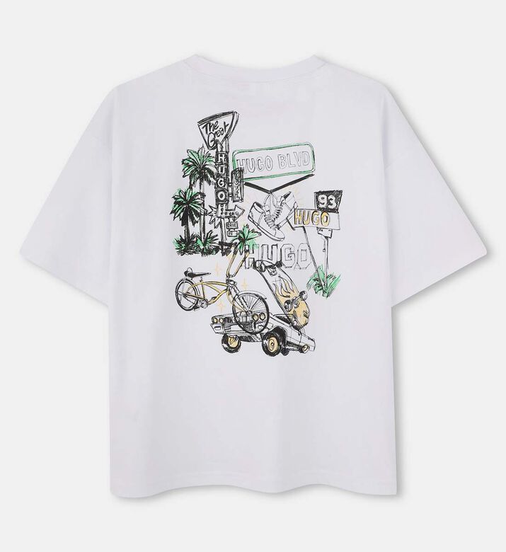 Cotton Logo-patch T-shirt Cotton Logo-patch T-shirt