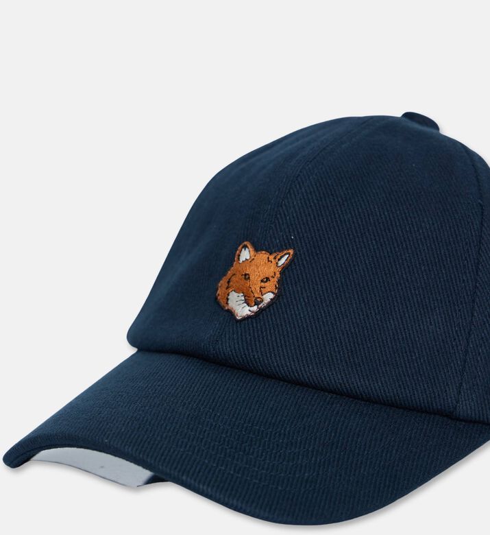 Maison Kitsune Cap Fox, Navy, 55, Packshot View