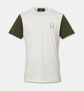 Hackett London Heritage Two-tone Short-sleeve T-shirt, Packshot View