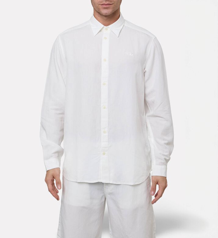 Diesel Shirt, White, 48, Model View