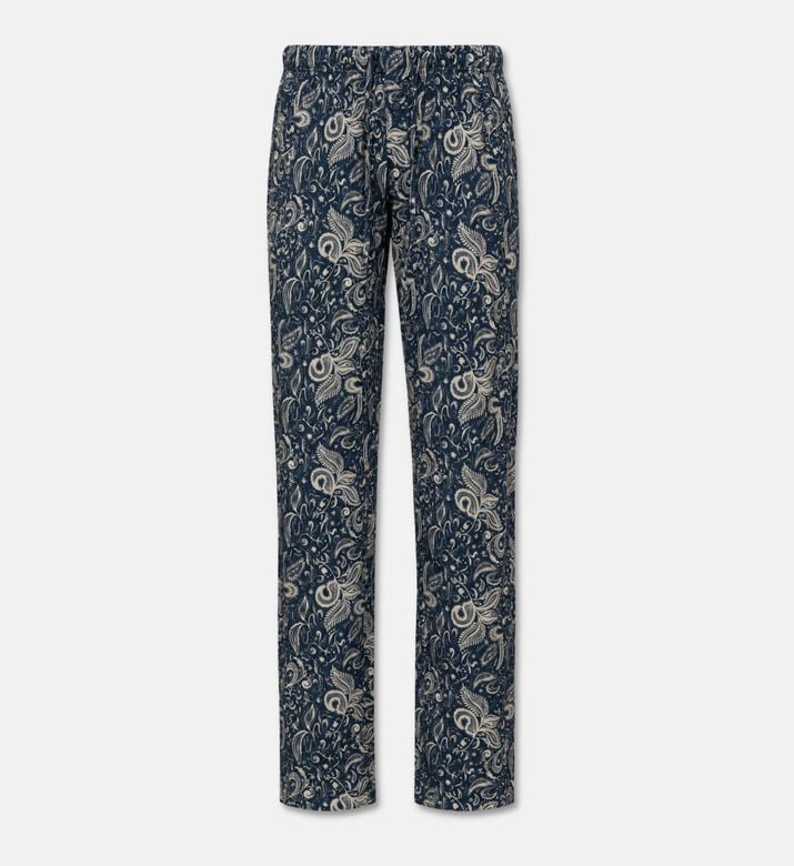 Hanro Modal Long Pyjama Pants, Navy, L, Packshot View
