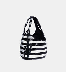 Mini Sequin Shopper Bag