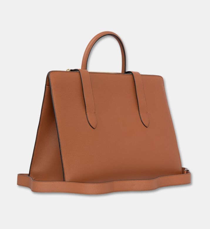 Strathberry Two-tone Professional Briefcase, Brown, Packshot View