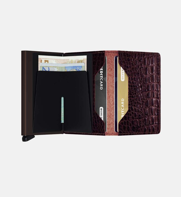 Nile Slim Leather Mini Wallet
