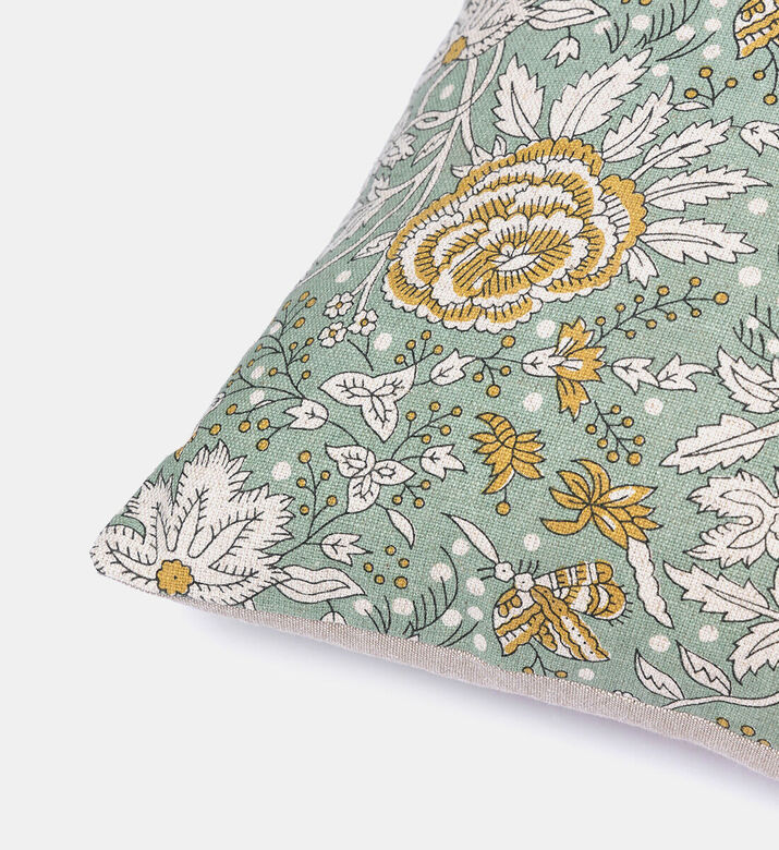 Home Deco and More Lalit Linen Block-print Vaccumed Cushion, Packshot View
