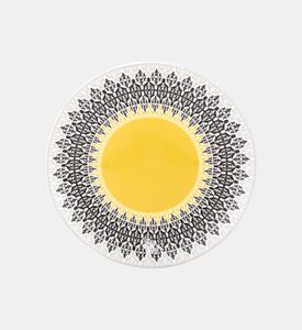 طقم صحون بورسلين سفرة 4 قطع