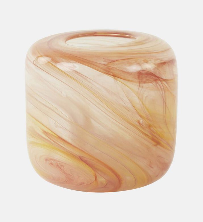 مزهرية رخامية زجاجية من سيلين