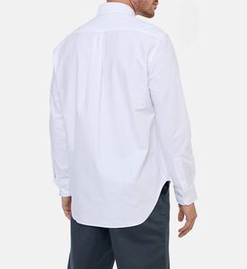 Maison Kitsune Button-down Long-sleeve Shirt, Model View Maison Kitsune Button-down Long-sleeve Shirt, Model View