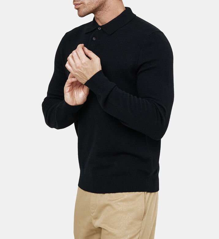 Napolo Knitted Polo Pull