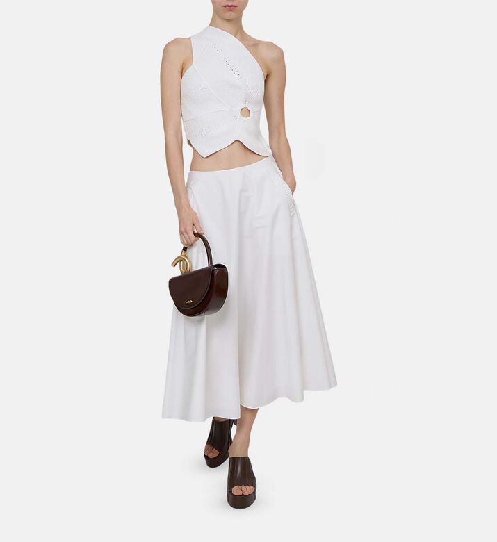 Knit Asymmetric Sleeveless Top