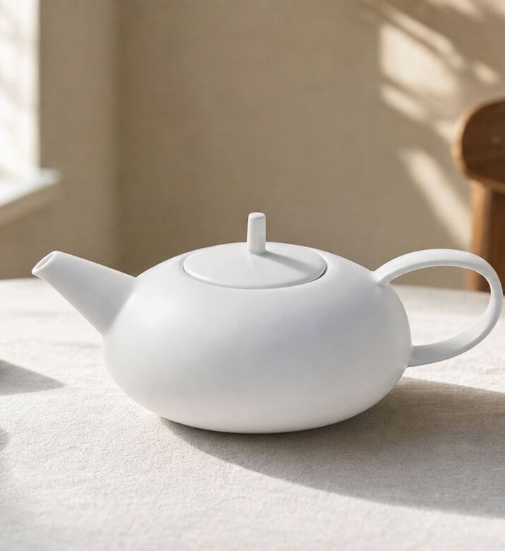 Vista Alegre Domo Porcelain Tea Pot, Model View