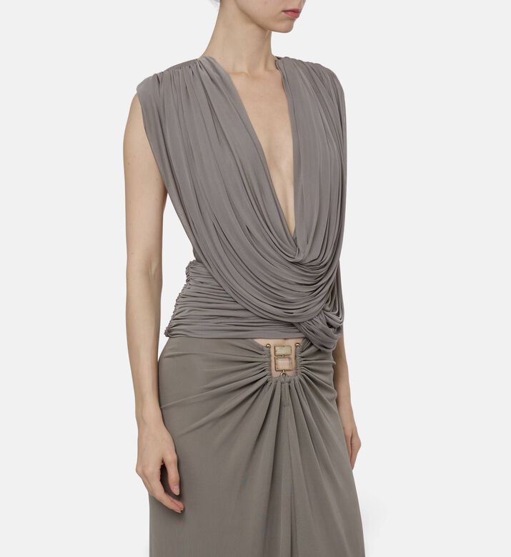 Christopher Esber Top Drape, Model View