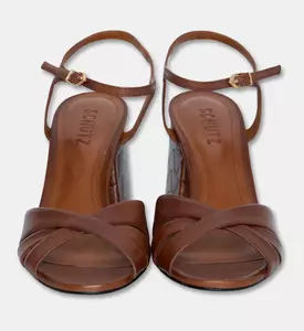 Schutz Geometric Block-heel Sandal, Packshot View
