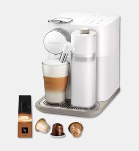 Nespresso Gran Lattissima Coffee Machine, White, Packshot View