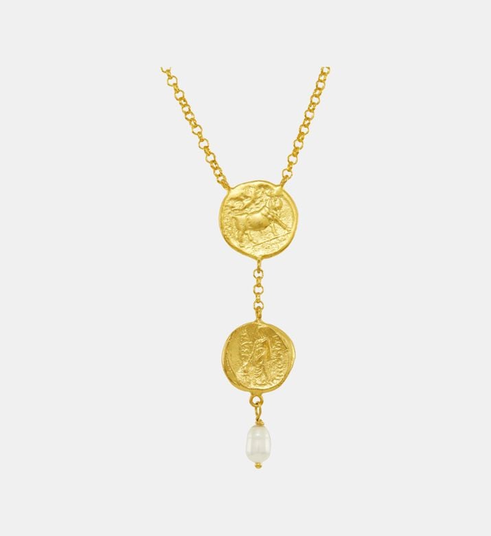 Ottoman Hands Necklace Odella Pearl, Packshot View Ottoman Hands Necklace Odella Pearl, Packshot View