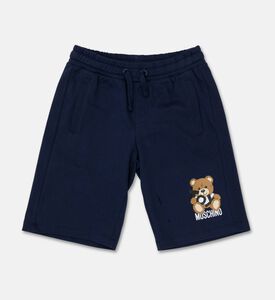 Moschino Kids Cotton Leo Teddy Bear Shorts, Packshot View