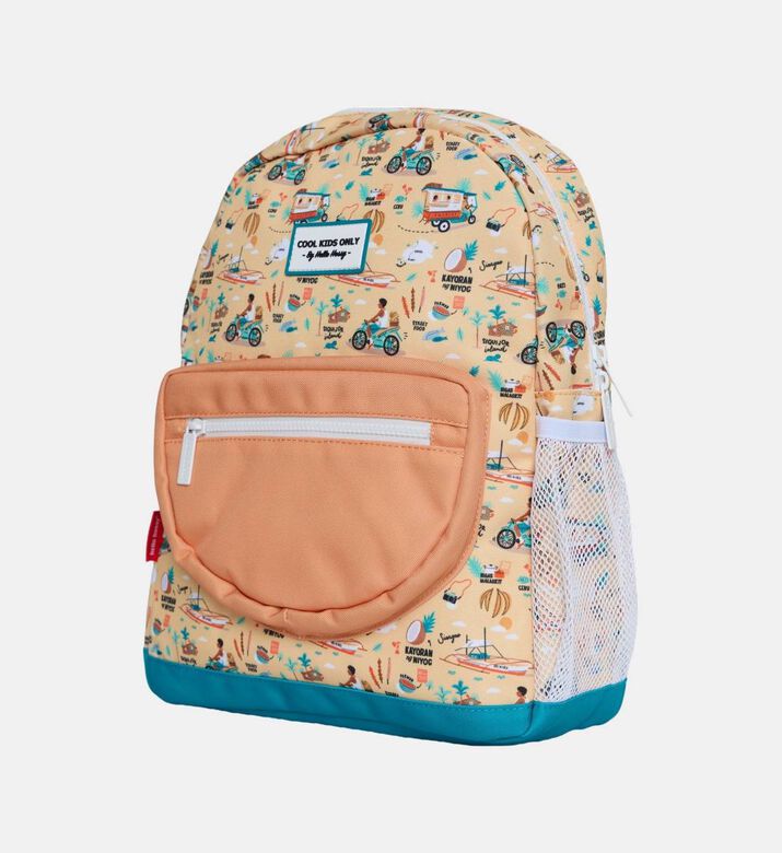 Hello Hossy Mini Philippines Clip Buckle Backpack, 30x38x12-cm, Orange, Packshot View