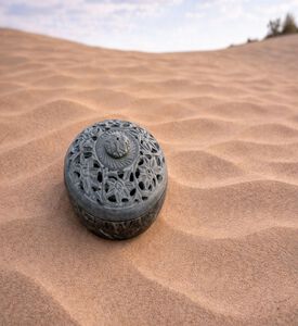 Tohfa Luxe Ruh Handmade Marble Bukhoor Burner, Packshot View