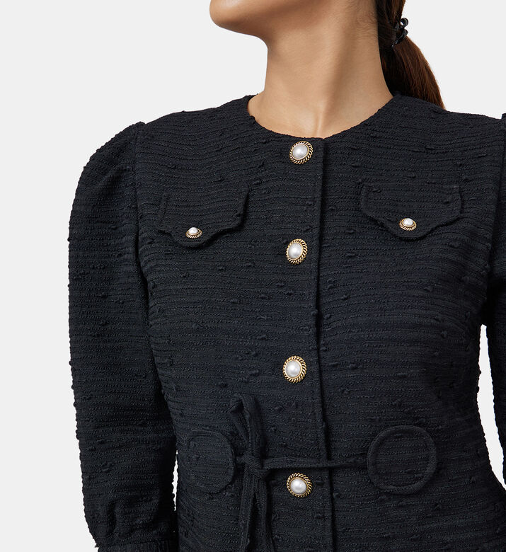 فستان روسيل تويد قصير