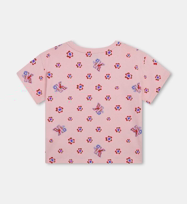 All-over Logo Print T-shirt