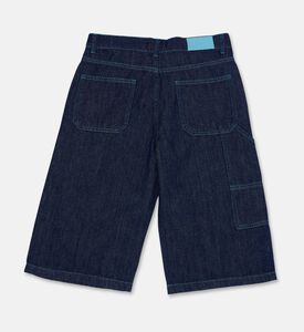 M S G M Button Closure Denim Shorts, Packshot View