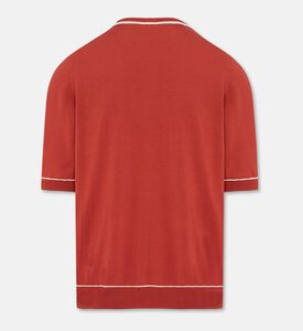 Carter and White Masha Contrast Piping T-shirt, Packshot View