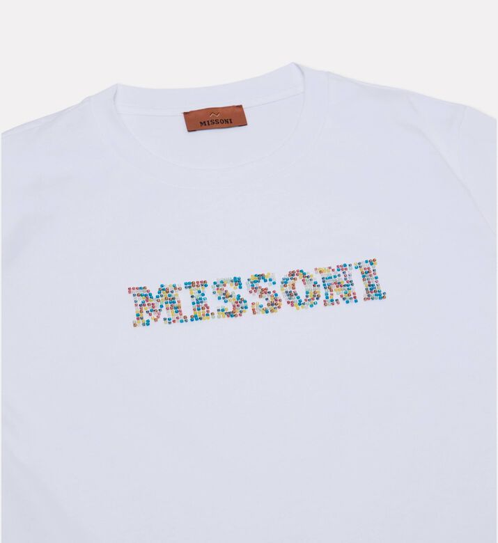 Missoni Rhinestone-embellished Short-sleeve T-shirt, Packshot View