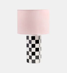 &k Amsterdam Classic Checkered Pattern Lamp, Packshot View