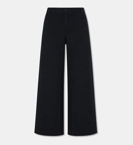 Diesel Wide-leg Cotton Pants, Packshot View