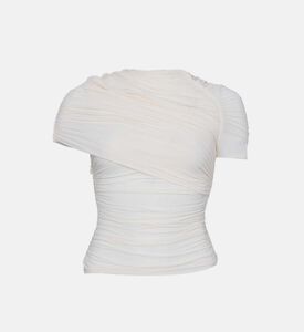 بلوزة فيغا بتفاصيل كشكشة