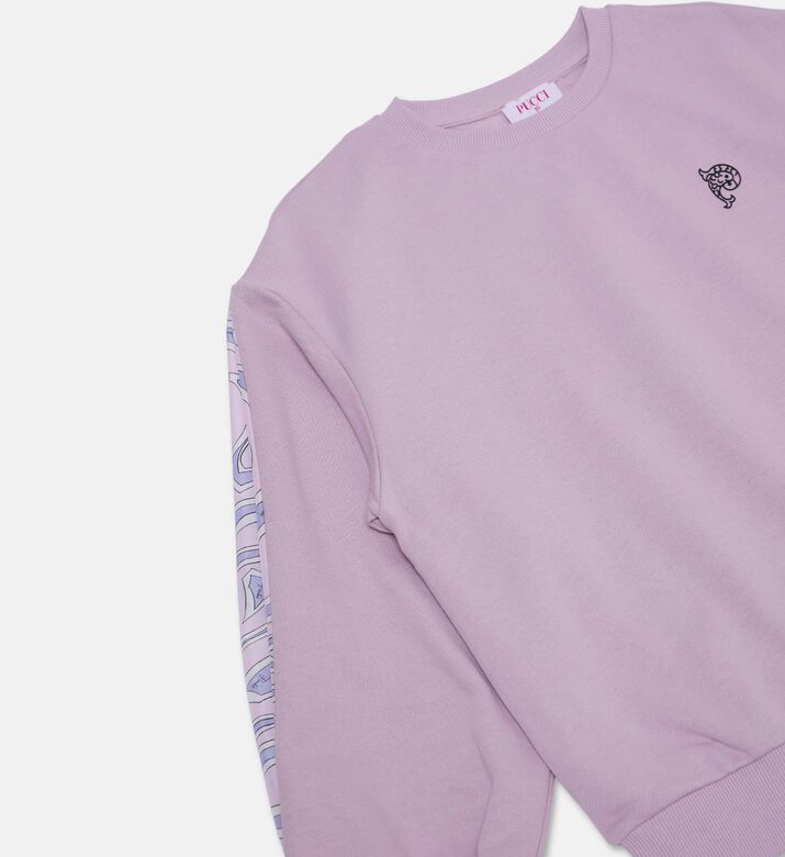 Emilio Pucci Logo-embroidered Panel Sweatshirt, Packshot View